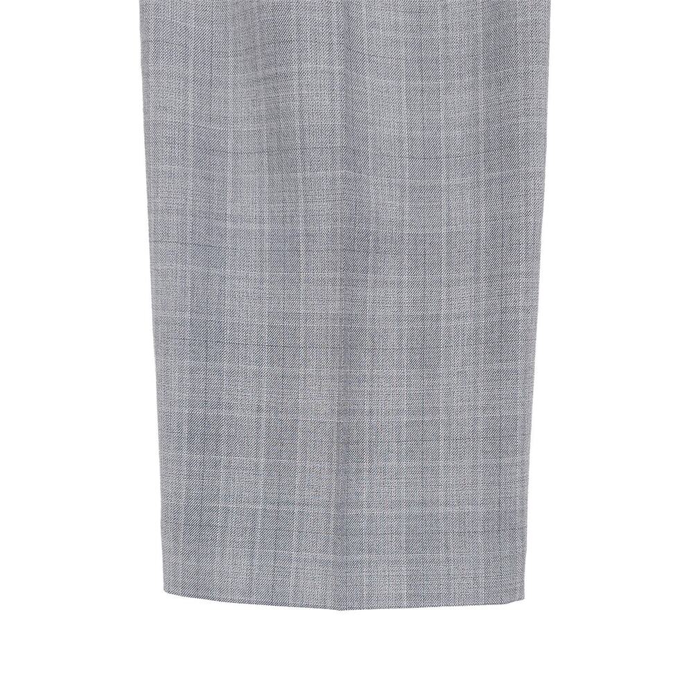 Kenneth Cole Reaction Mens Slim Fit Dress Pants 34x32 Light Grey Plaid Stretch - Picture 9 of 13